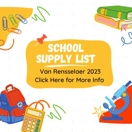 Van School Supply List